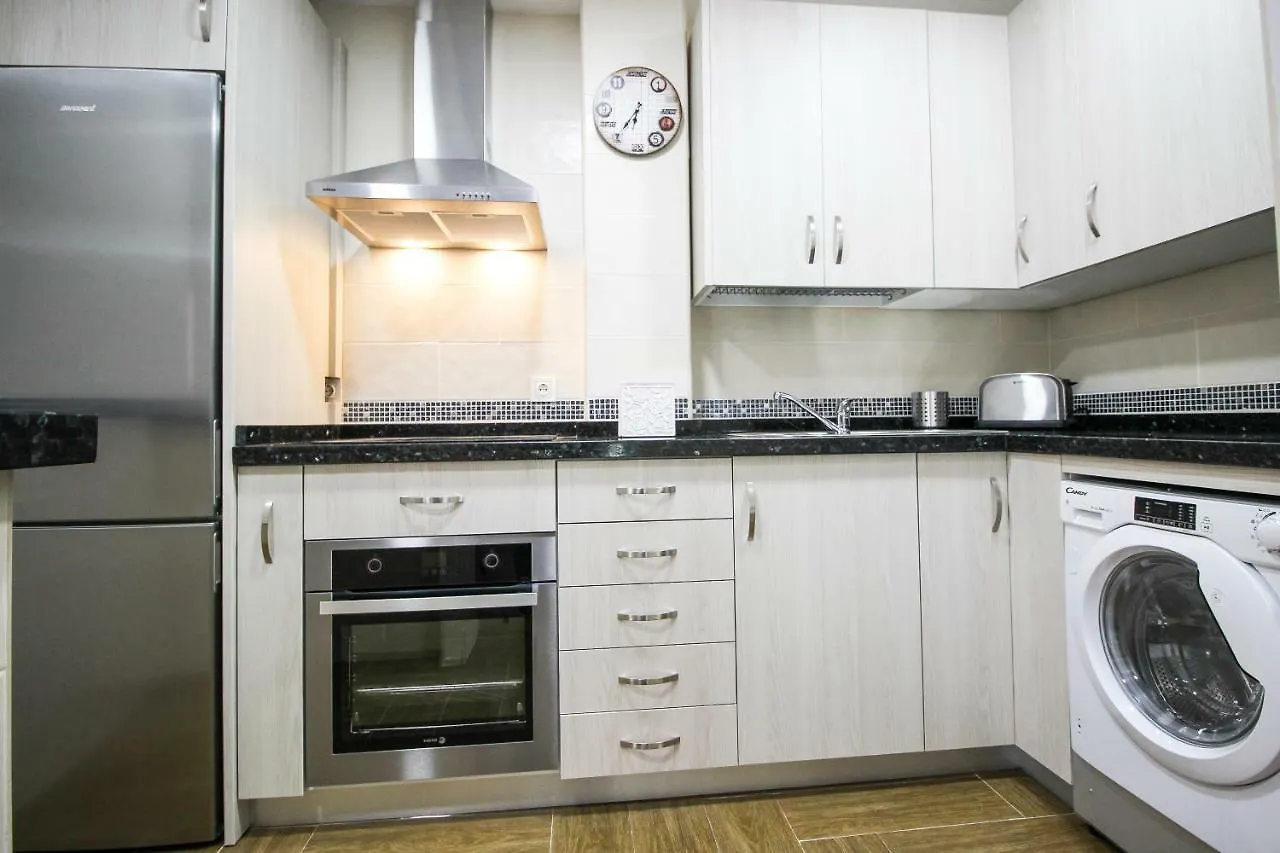 Apartman Palacios 6, Nuevo, Playa, Barrio Tranquilo, Todos Los Servicios, Pa Málaga Spanyolország